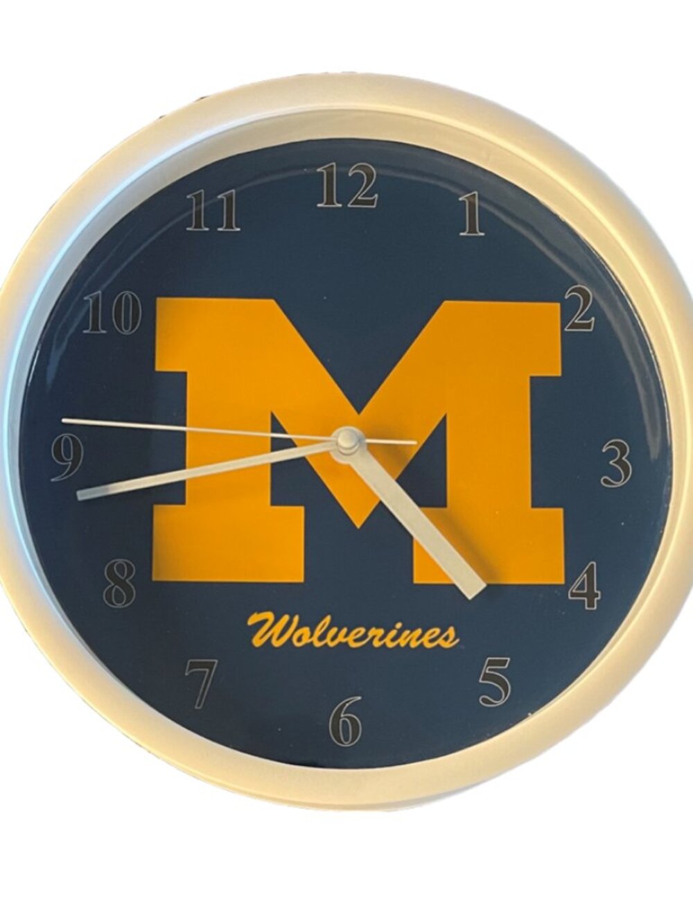Michigan Wolverine's 9" Wall Clock